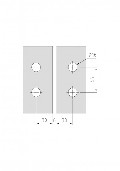 Glas-Glas 180° Slim Line