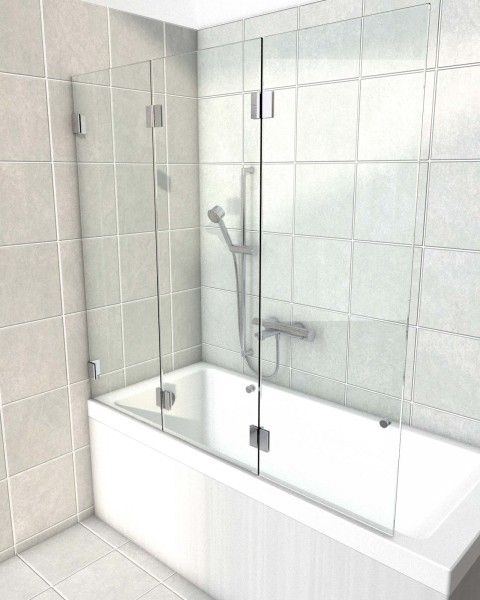 Badewannenaufsatz 3-Teilig