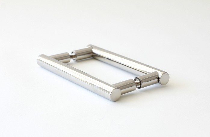 CLISPEED Glastürgriff Set 2-tlg - Edelstahl Schiebetürgriff Für Duschtüren 12-13mm