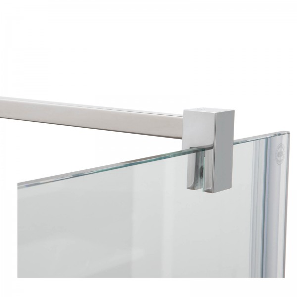 Fixum Stabilisationsstange Eckig, Glas-Wand