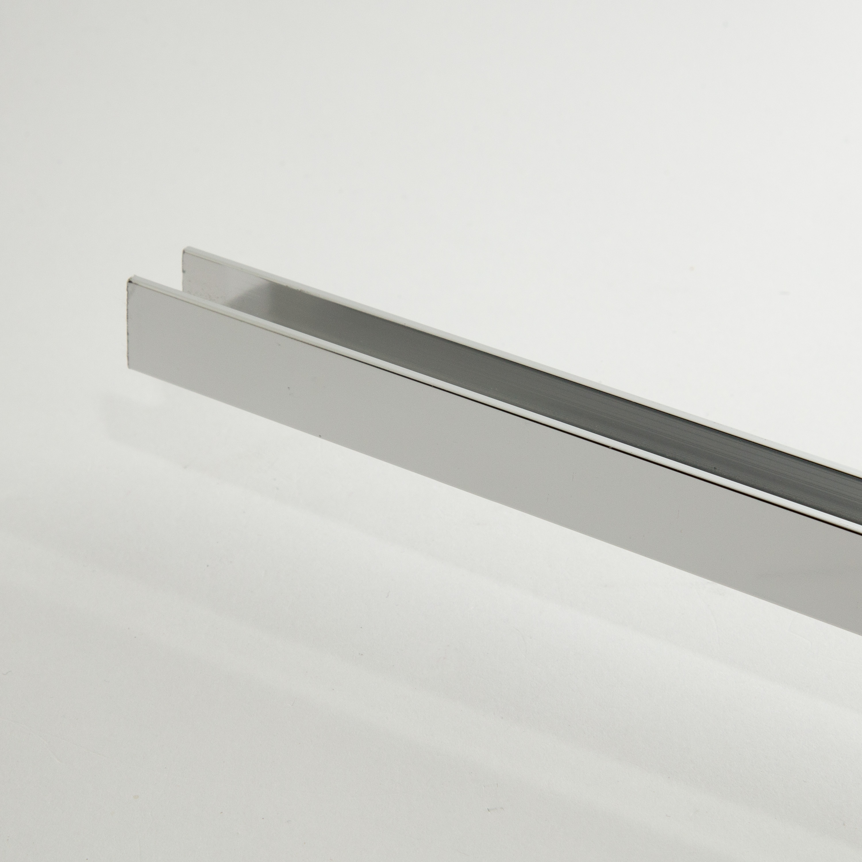 Aluminium U-Profil 50x90x50x3mm z.B für Glassteine in 8cm Stärke 